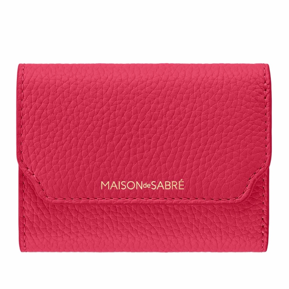 Maison de Sabré - Trifold Wallet - Fuchsia/Lavender - NWT
